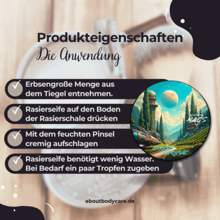 HAGS Rasierseife Orbit Grove 114g4