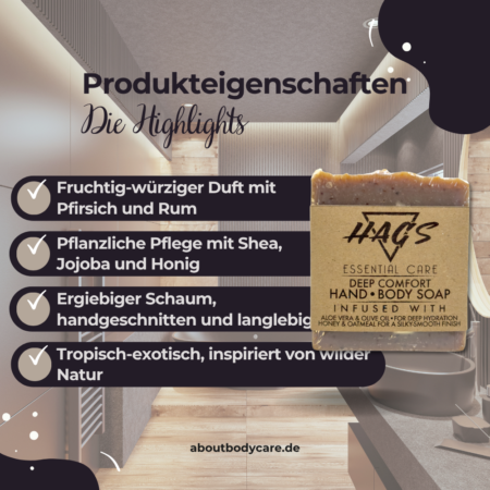 HAGS Körperseife The Awakening 115-125g4