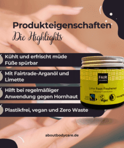 FAIR SQUARED Foot Freshener Lime 50ml1