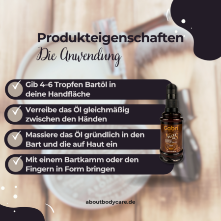 Gabri Professional Bartöl Argan 75ml3