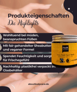 FAIR SQUARED Foot Care Bath Shea 50g1