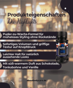 Gabri Professional Haarstylingpuder Volumen und Styling 21g1