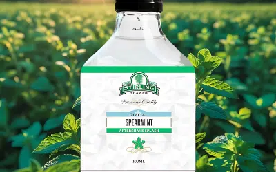 Stirling Aftershave Splash Spearmint 100ml_3
