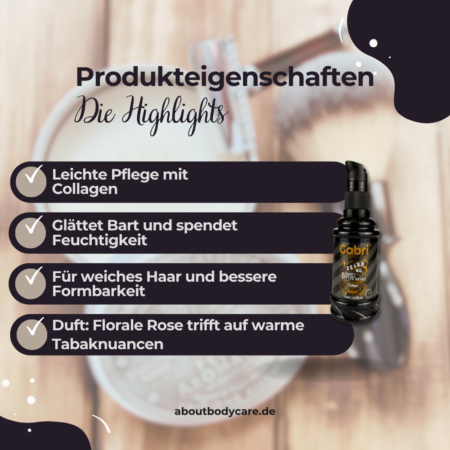 Gabri Professional Bartöl Collagen 75ml1
