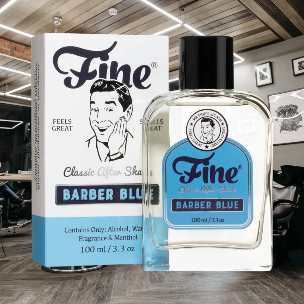 Fine Accoutrements After Shave Barber Blue 100ml4