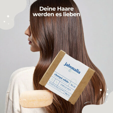 Jabonalia Festes Shampoo für trockenes Haar 50g2