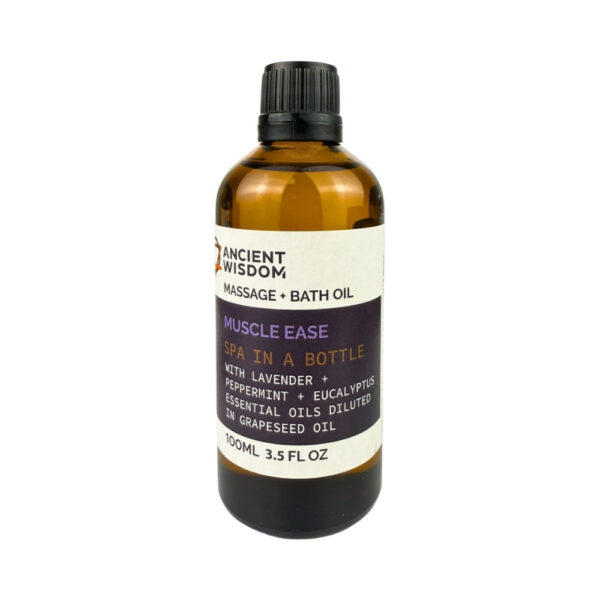 Ancient Wisdom Massageöl Muscle Ease 100ml, Massage- und Badeöl-1