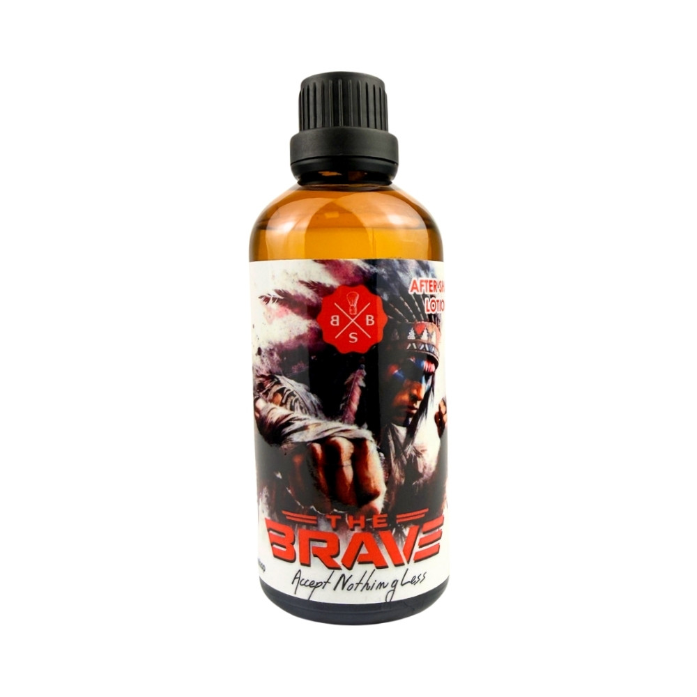 BBS Shaving Aftershave Lotion The Brave 100ml, Klassisch, maskulin & Charakterstark.