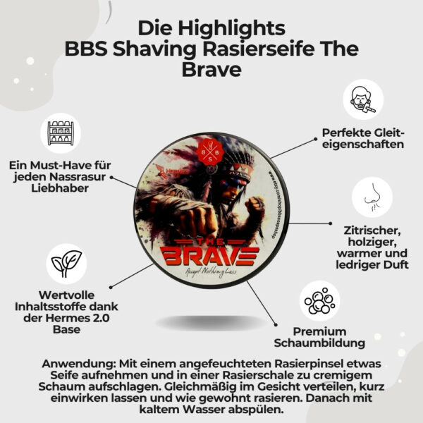 Rasierseife The Brave2