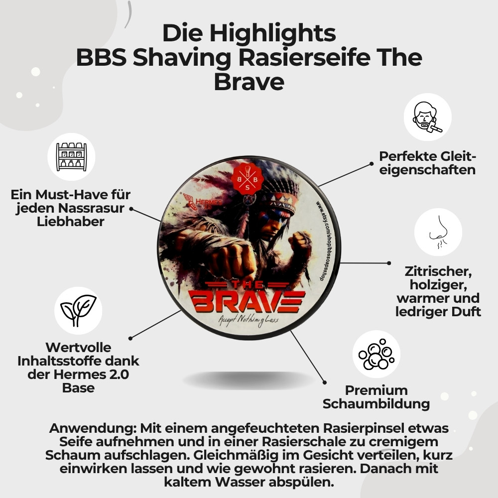 Rasierseife The Brave2