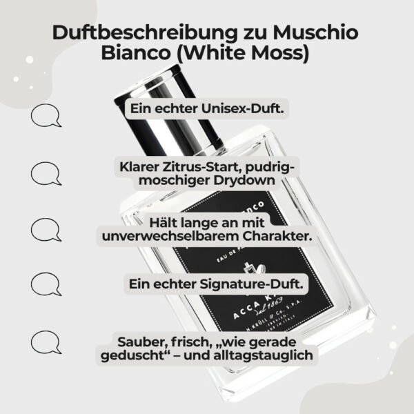Eau de Parfum Muschio Bianco3