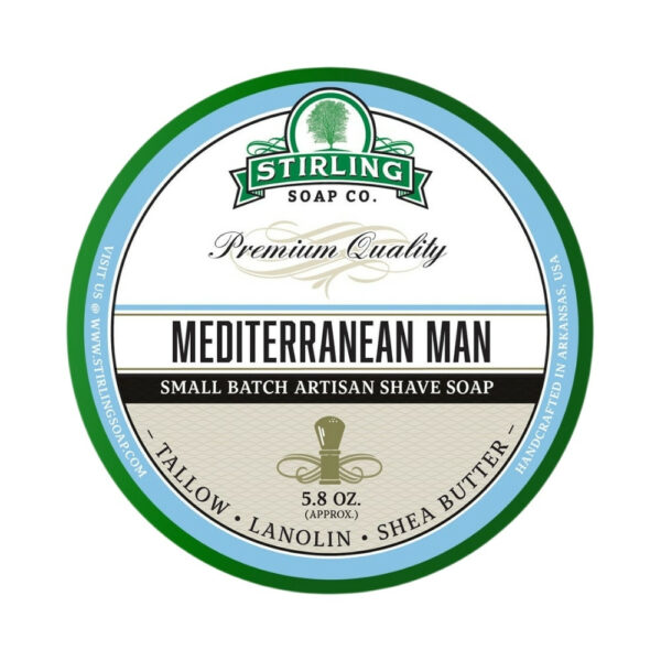 Stirling Rasierseife Mediterranean Man 170ml