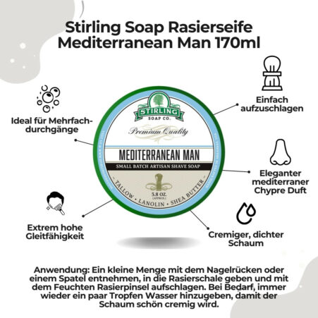 Rasierseife Mediterranean Man2